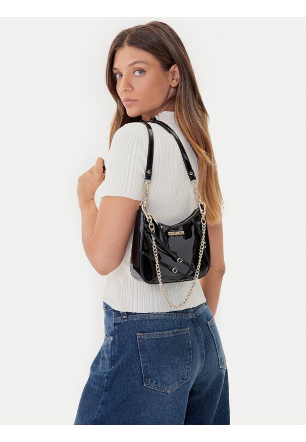 Steve Madden Torebka Bliana-2 SM13001770 Czarny. Kolor: czarny. Materiał: skórzane