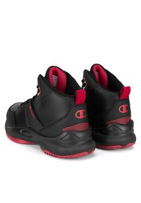 Champion Sneakersy ACADEMY MID CUT SHOE S22399-KK001 Czarny. Kolor: czarny. Materiał: materiał