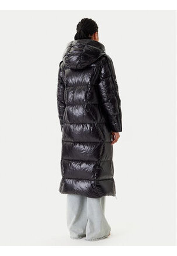 ViCOLO Kurtka puchowa TS0025 Czarny Regular Fit. Kolor: czarny. Materiał: syntetyk