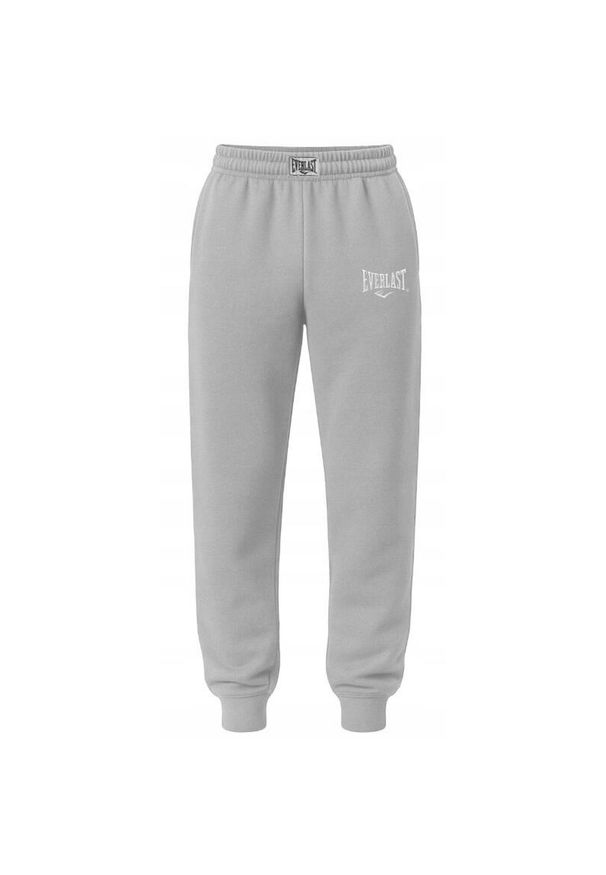 EVERLAST - Spodnie dresowe dla mężczyzn Everlast SPD001. Kolor: szary. Materiał: dresówka. Sport: turystyka piesza