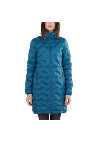 FUNDANGO - Alsea Hooded Jacket Długa kurtka uliczna - niebieski. Kolor: niebieski. Długość: długie. Sezon: zima