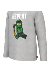 LEGO Wear - Koszulka turystyczna dziecięca LEGO. Kolor: szary