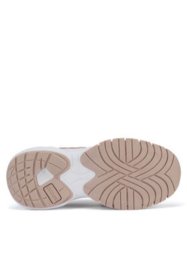 Kappa Sneakersy AW24-3C013 Beżowy. Kolor: beżowy. Materiał: materiał