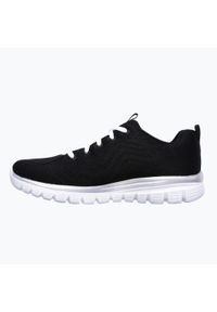 skechers - Buty damskie SKECHERS Graceful Get Connected. Kolor: biały, wielokolorowy, czarny