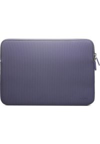 Trunk Ribbed Velvet 14 MacBook Pro - sztruksowe etui ochronne do MacBook 14 (blueberry). Materiał: sztruks