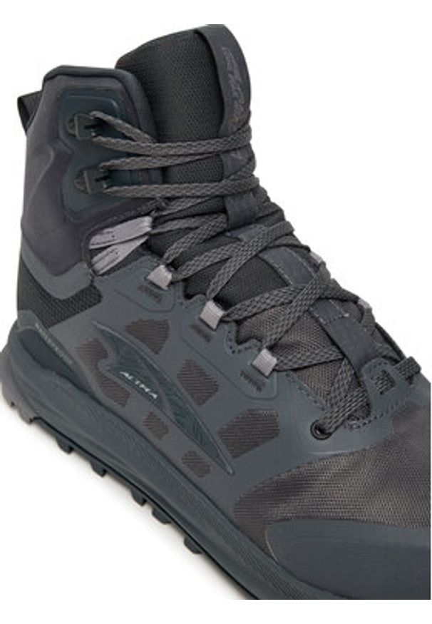 Altra Sneakersy Lone Peak 9 Waterproof Mid AL0A85PK Czarny. Kolor: czarny. Materiał: materiał