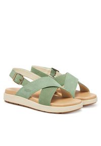 keen - Keen Sandały Elle Luxe Cross Strap 1030525 Zielony. Kolor: zielony. Materiał: nubuk, skóra #2