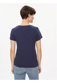 Levi's® T-Shirt Perfect 85341-0064 Granatowy Regular Fit. Kolor: niebieski. Materiał: bawełna #4