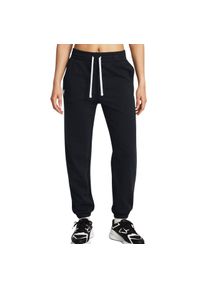 Spodnie damskie Under Armour Rival Terry Jogger. Kolor: czarny