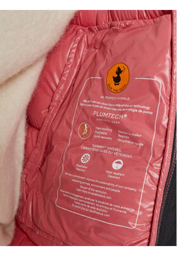 Save The Duck Kurtka zimowa D45510W LUCK19 Różowy Regular Fit. Kolor: różowy. Materiał: syntetyk. Sezon: zima