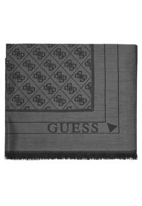 Guess Szal AM9530 POL03sz Szary. Kolor: szary. Materiał: poliester, materiał