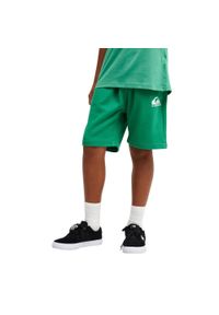 Quiksilver - Spodenki z elastyczną talią dla Chłopcy EASY DAY Zielony. Kolor: zielony. Materiał: poliester, bawełna, tkanina. Długość: krótkie. Sezon: lato #1