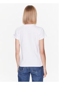 Trussardi Jeans - Trussardi T-Shirt 56T00538 Biały Regular Fit. Kolor: biały. Materiał: bawełna #4