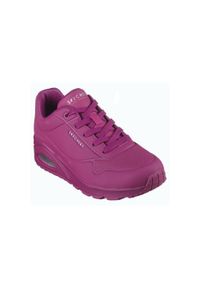 skechers - Buty sportowe Sneakersy damskie, Uno-Stand on Air. Kolor: różowy. Sport: turystyka piesza