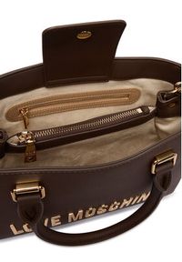 Love Moschino - LOVE MOSCHINO Torebka JC4022PP1PKD0300 Brązowy. Kolor: brązowy. Materiał: skórzane #4