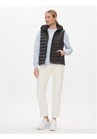 TOMMY HILFIGER - Tommy Hilfiger Bezrękawnik Global Stripe WW0WW42051 Czarny Regular Fit. Kolor: czarny. Materiał: syntetyk. Długość rękawa: bez rękawów #3