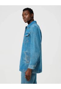 Wrangler - MESKA KURTKA JEANSOWA WRANGLER WRANGE JACKET IRON FORGE 112371445. Materiał: jeans #3