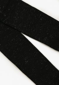 Born2be - Czarne Rajstopy Rhodaris. Kolor: czarny. Materiał: bawełna, włókno. Wzór: aplikacja, gładki #2
