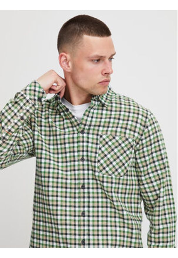 Blend Koszula 20715810 Zielony Regular Fit. Kolor: zielony. Materiał: bawełna