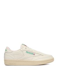 Sneakersy Reebok. Kolor: kremowy. Model: Reebok Club #1