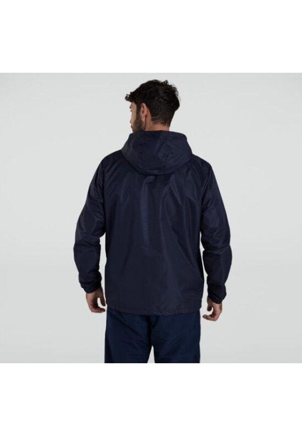 CANTERBURY - Wodoodporna kurtka zapinana na zamek błyskawiczny Canterbury Club Vaposhield. Kolor: niebieski. Materiał: softshell