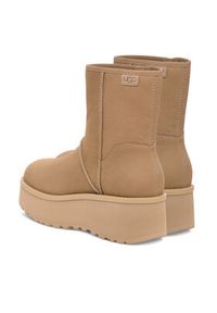 Ugg Botki W Cityfunc Mid 1163030 Beżowy. Kolor: beżowy. Materiał: skóra