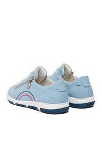 Rieker Sneakersy 42424-10 Niebieski. Kolor: niebieski. Materiał: materiał #7