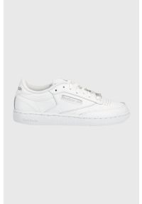 Reebok Classic sneakersy Club C 85 kolor biały. Zapięcie: sznurówki. Kolor: biały. Materiał: guma. Model: Reebok Classic, Reebok Club