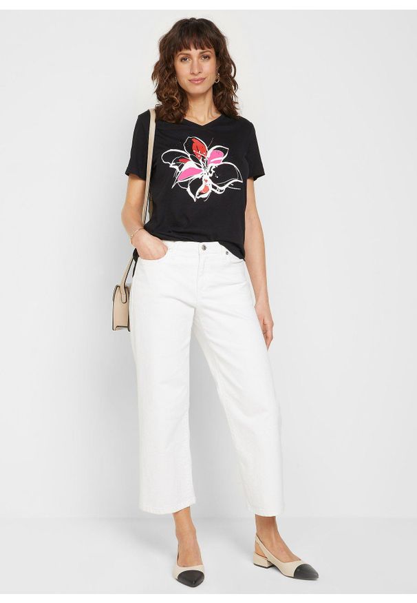 bonprix - T-shirt. Kolor: czarny