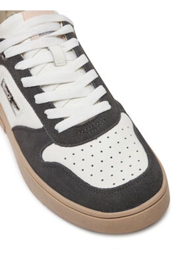 Aeronautica Militare Sneakersy 242SC235PL244 Brązowy. Kolor: brązowy. Materiał: skóra, zamsz