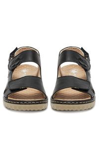 Rieker Sandały 60462-00 Czarny. Kolor: czarny. Materiał: skóra, syntetyk #5