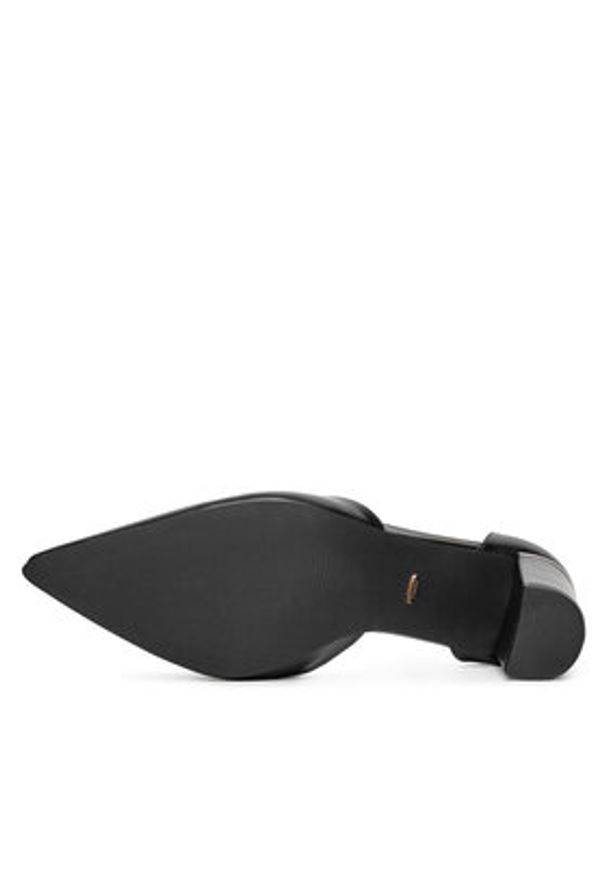 DeeZee Czółenka LWXH916-4 Czarny. Kolor: czarny. Materiał: skóra