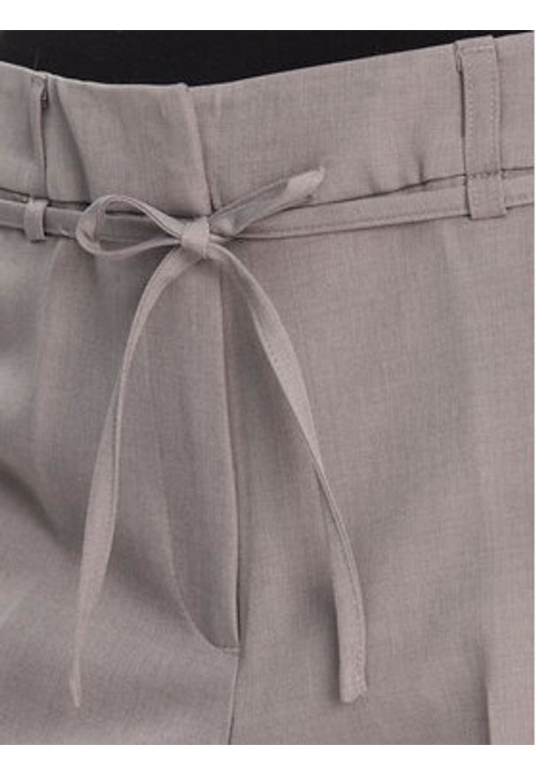 only - ONLY Spodnie materiałowe Marine 15338350 Szary Straight Fit. Kolor: szary. Materiał: syntetyk. Styl: marine
