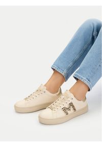 MEXX Sneakersy EO-MI001010861W Beżowy. Kolor: beżowy. Materiał: skóra #1