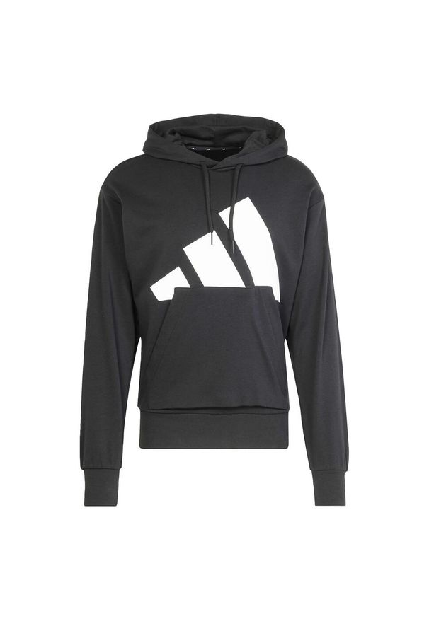 Adidas - Bluza z kapturem Essentials Big Logo French Terry. Typ kołnierza: kaptur. Kolor: biały, wielokolorowy, czarny. Materiał: materiał