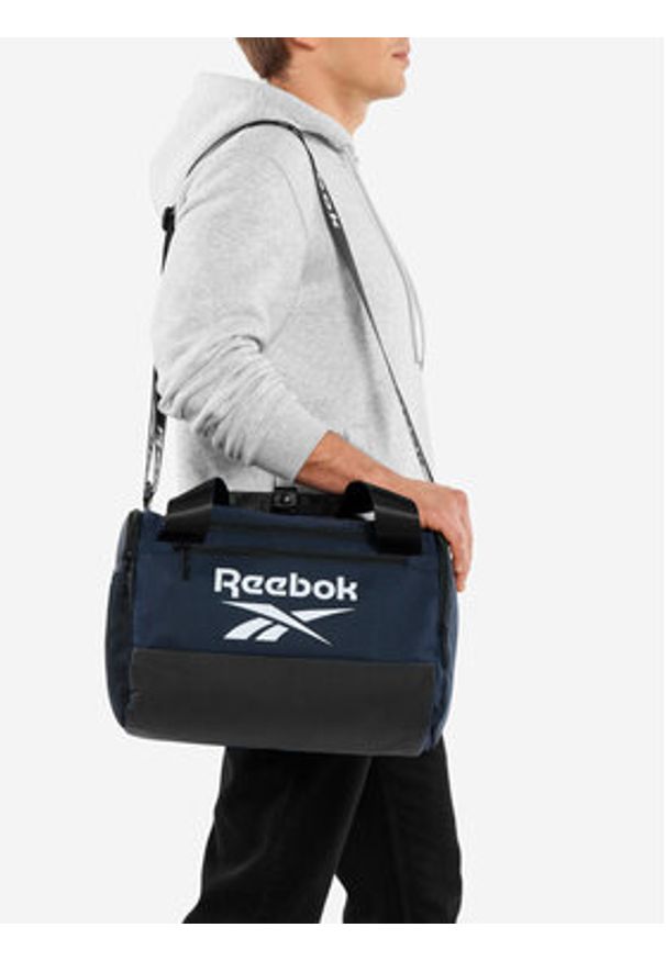 Reebok Torba RBK-035-CCC-05 Granatowy. Kolor: niebieski. Materiał: poliester, materiał