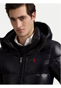 Polo Ralph Lauren Kurtka puchowa 710968281001 Czarny Regular Fit. Typ kołnierza: polo. Kolor: czarny. Materiał: syntetyk #6
