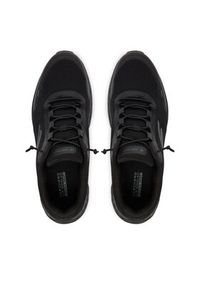 skechers - Skechers Sneakersy Go Walk Max Cushioning Flex 217113/BBK Czarny. Kolor: czarny. Materiał: materiał #2