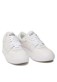 Lacoste Sneakersy L001 0321 1 Sma 7-42SMA009265T Biały. Kolor: biały. Materiał: skóra