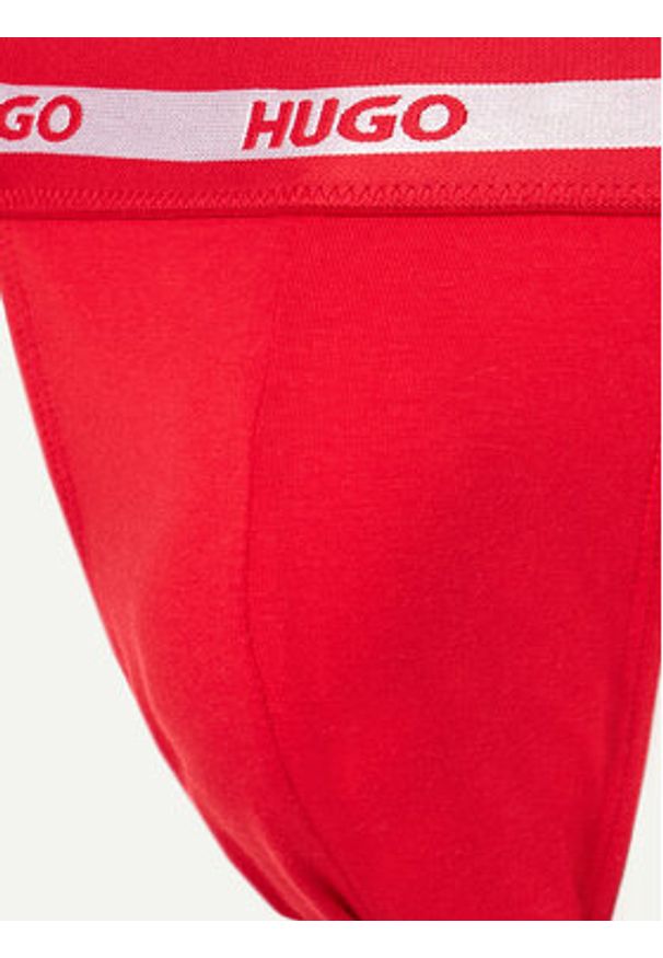 Hugo Komplet 3 par slipów Jock Strap 50517882 Kolorowy. Materiał: bawełna. Wzór: kolorowy