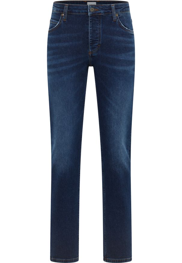 Męskie Spodnie Jeansowe Mustang Style Michigan Straight Denim Blue 1016336 5000 784
