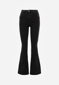 Renee - Czarne Jeansy Dzwony Briris. Okazja: do pracy, na co dzień, na spotkanie biznesowe. Stan: podwyższony. Kolekcja: dla wysokich. Kolor: czarny. Sezon: lato. Styl: elegancki, biznesowy, casual #3