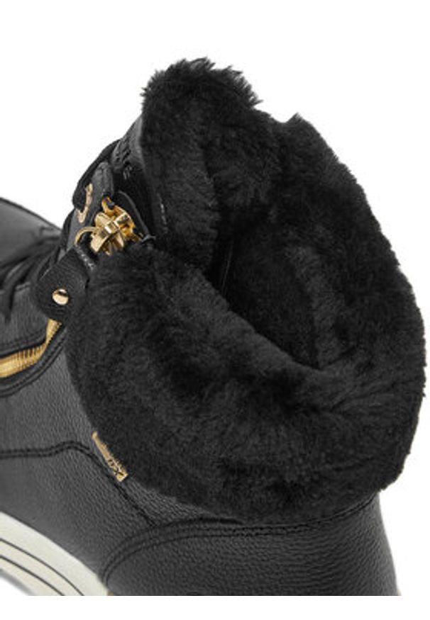 Remonte Trzewiki CEO-D0T77-02 Czarny. Kolor: czarny. Materiał: skóra