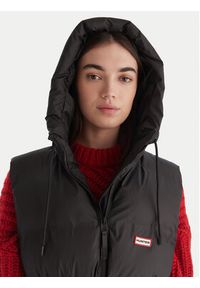 Hunter Bezrękawnik Nellie HARW0017252 Czarny Regular Fit. Kolor: czarny. Materiał: syntetyk. Długość rękawa: bez rękawów #3