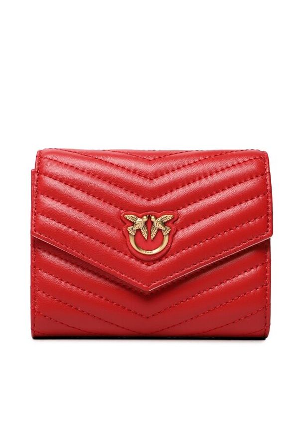 Duży Portfel Damski Pinko. Kolor: czerwony