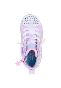 skechers - Buty sportowe Sneakersy dziewczęce, Twi-Lites 2.0 - Unicorn Glam. Kolor: różowy. Model: Skechers Sport. Sport: turystyka piesza