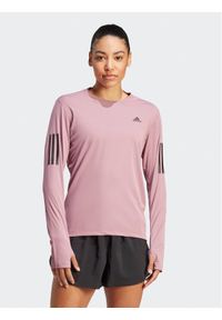 Adidas - adidas Koszulka techniczna Own the Run IL4121 Różowy Regular Fit. Kolor: różowy. Materiał: syntetyk. Sport: bieganie