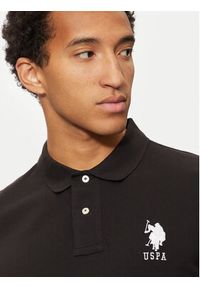 U.S. Polo Assn. Polo MUP3313 Czarny Regular Fit. Typ kołnierza: polo. Kolor: czarny. Materiał: bawełna #5