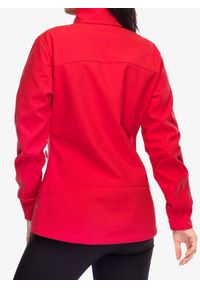 Kurtka softshell damska Vaude Cyclone Jacket VI. Kolor: czerwony. Materiał: softshell