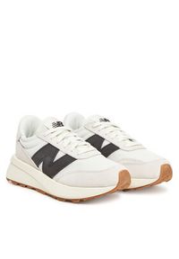 New Balance Sneakersy U370CA Beżowy. Kolor: beżowy. Materiał: zamsz, skóra